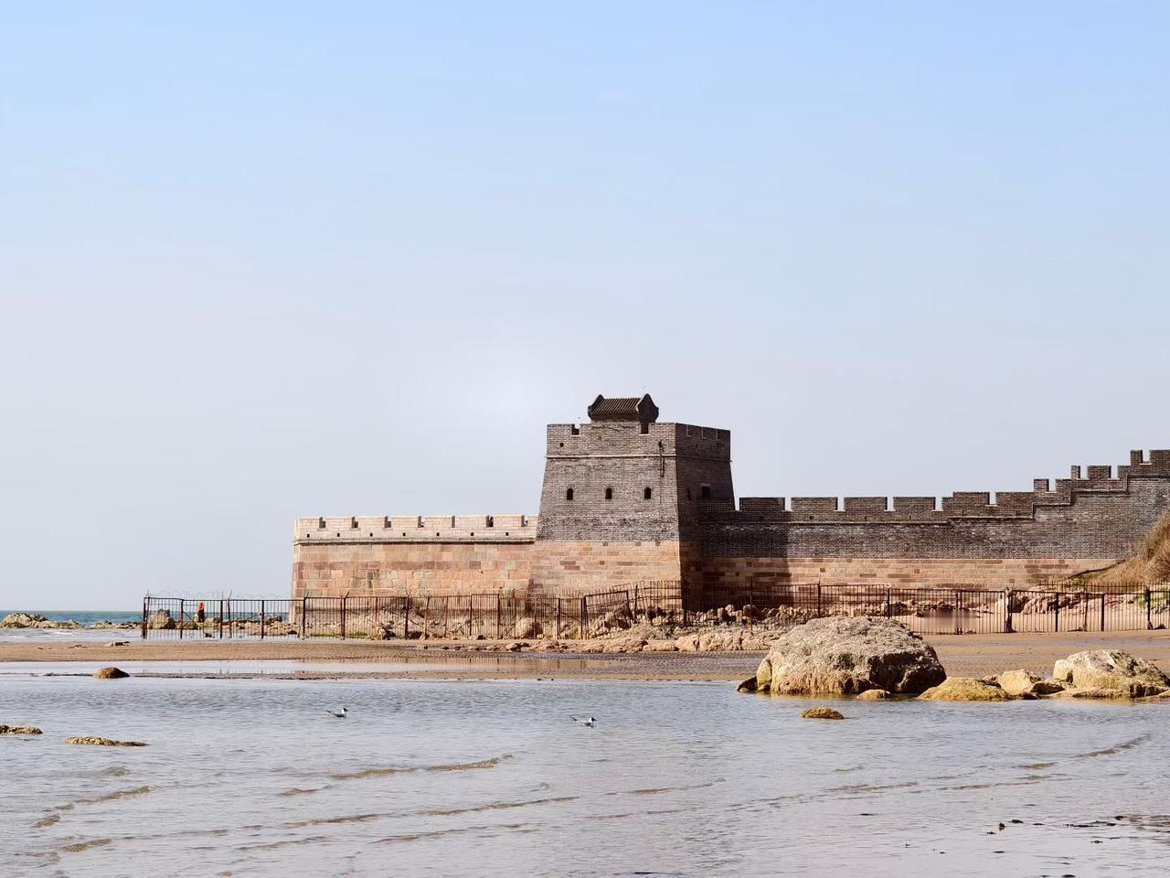 山海关第一关楼，老龙头长城入海，山海关老街，唯一花门票40元角山长城，在闲鱼28