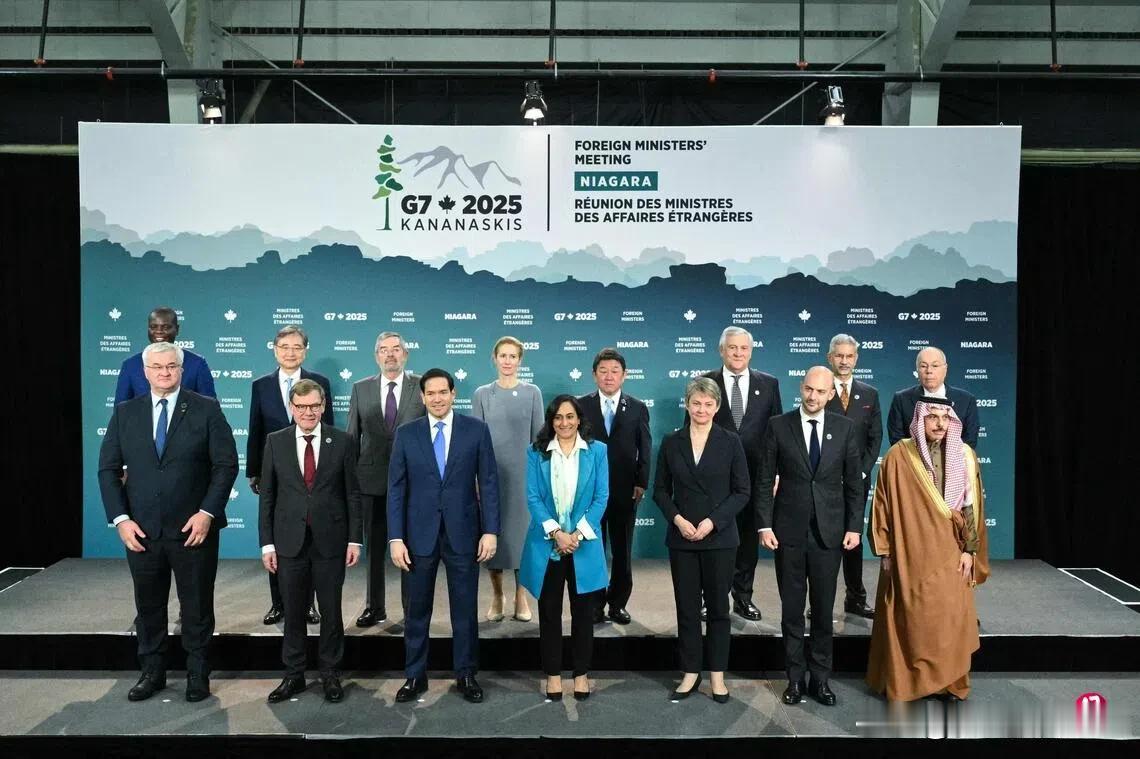 G7外长吁俄乌立即停火 促苏丹局势降温  一边数着票子一边喊不要
七国集团（G7