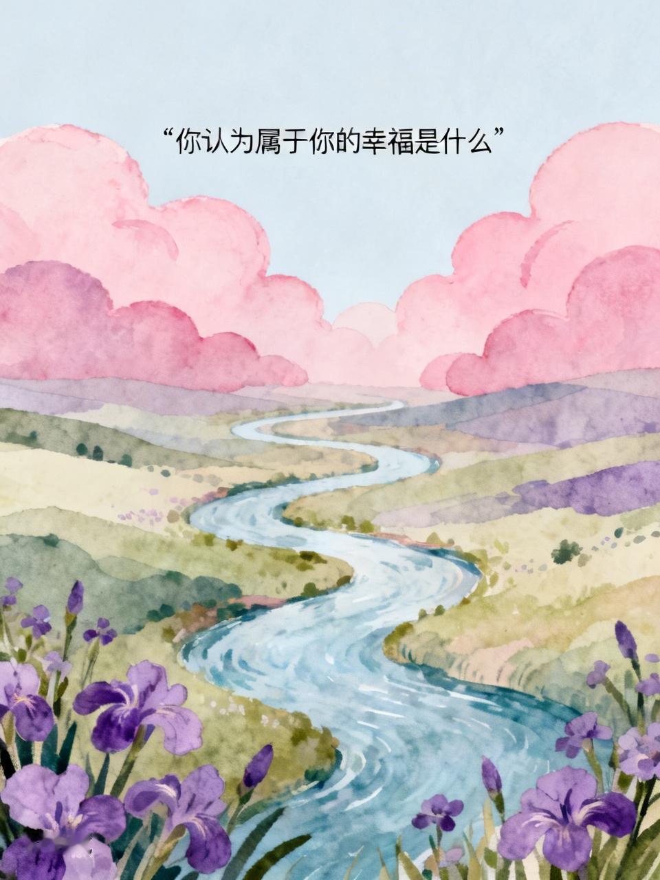 我认为属于我的幸福，就是有事做，有人爱，有所期待。每天有能投入精力去完成的事情，