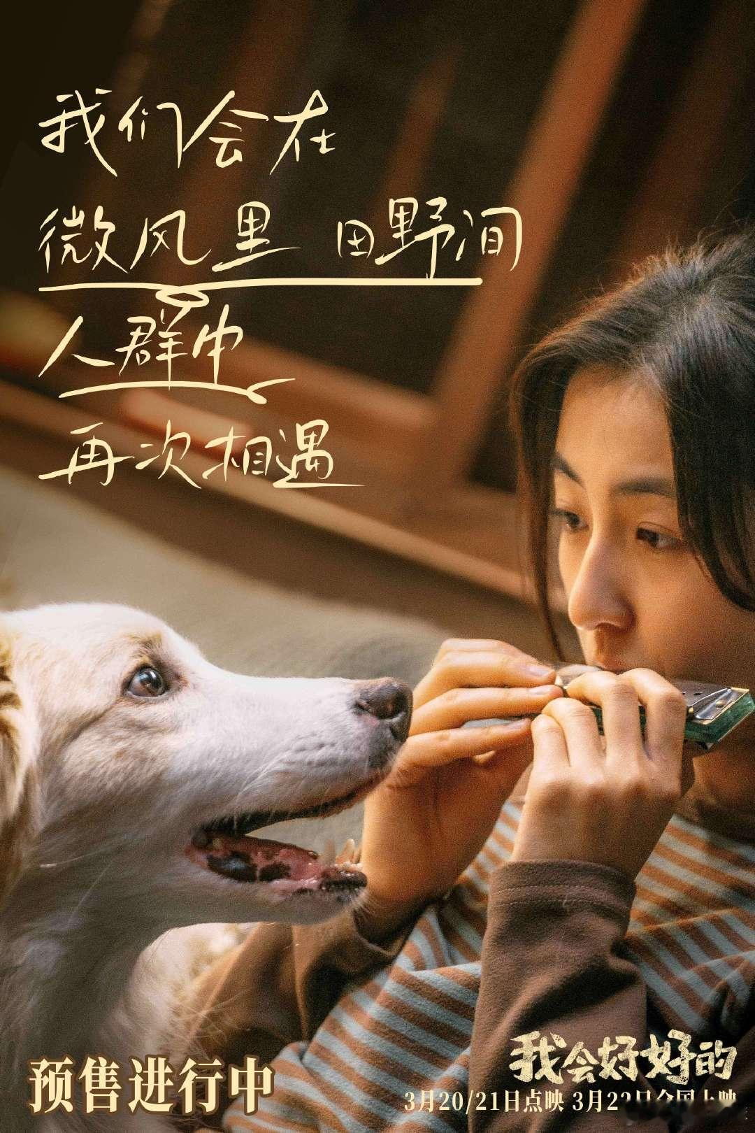 张子枫演技哎呀，《我会好好的》这电影，张子枫演得也太真实了吧！她对小狗的关爱，那