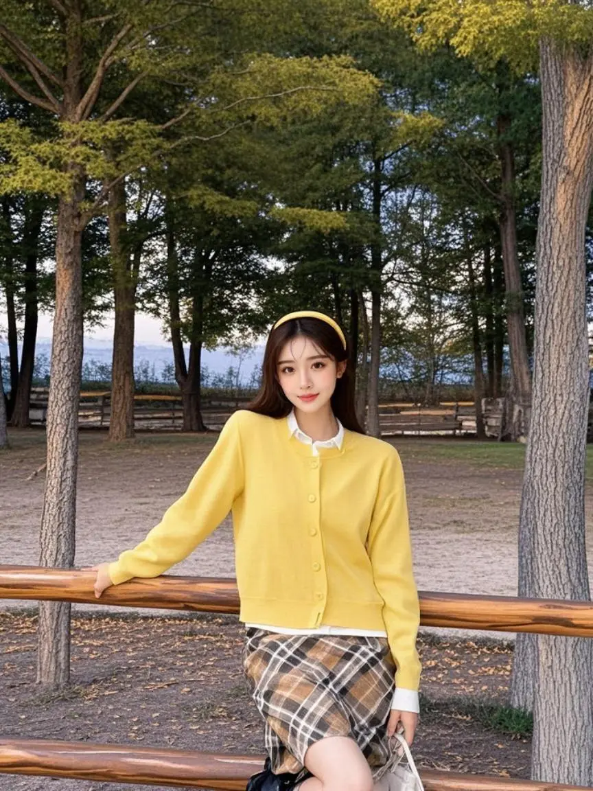 森系户外照 原来ai写真可以这么美 人生总得有一套ai写真吧 谁拍谁好...