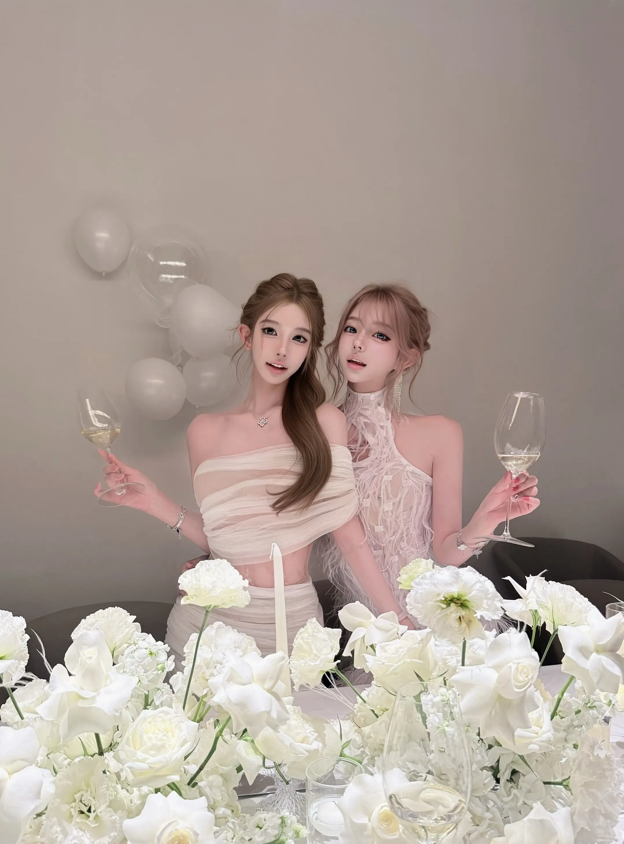 讨厌我俩的有福了 我俩又凑一起了