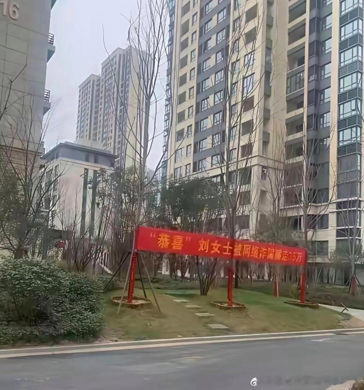 刘女士，现在整个小区都认识你了！ ​​​