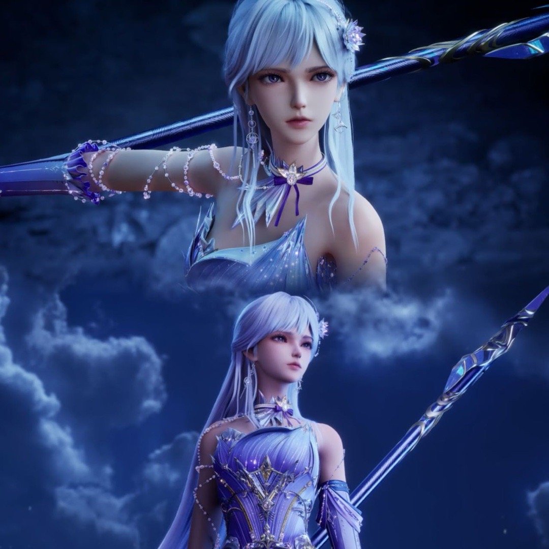 国漫神印我勒个国漫真死神女主我嘞个采儿酷爆了好吗？面对的活了无数年的神明，深不可