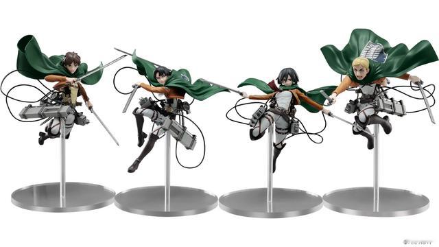 进击的巨人 《進擊的巨人》Figure Collection调查兵团4大人气角色