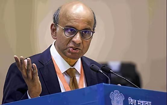 新加坡总统尚达曼在国际货币基金组织，总部发表演说时称，中国若想实现世界和平，要舍