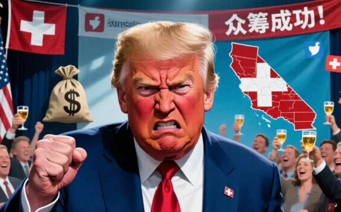 【社会趣闻】丹麦众筹一万亿收购加州；已吸引超过二十三万人联署导语：作者系《头条号