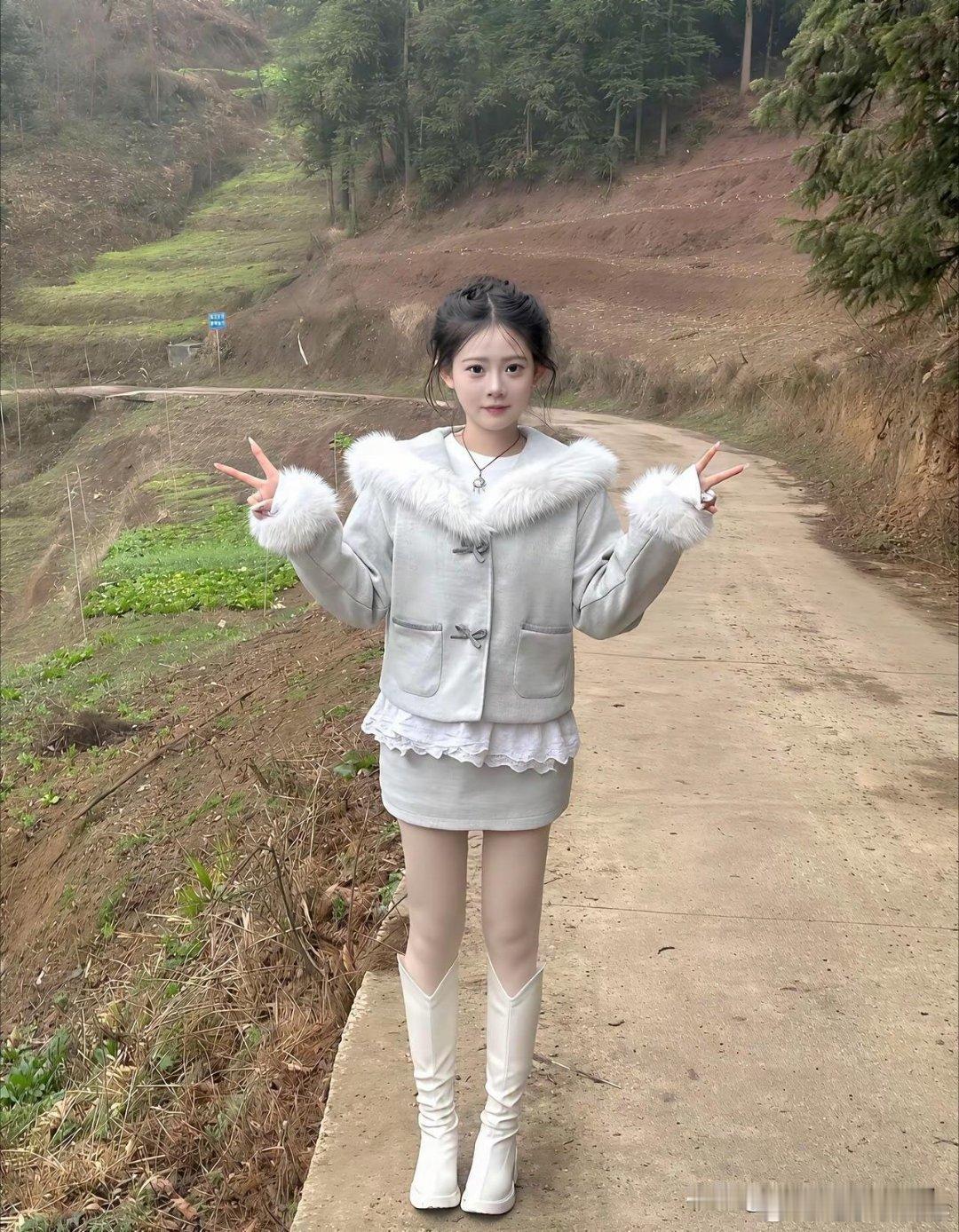 一看就知道，这是一个黄花大闺女！ 