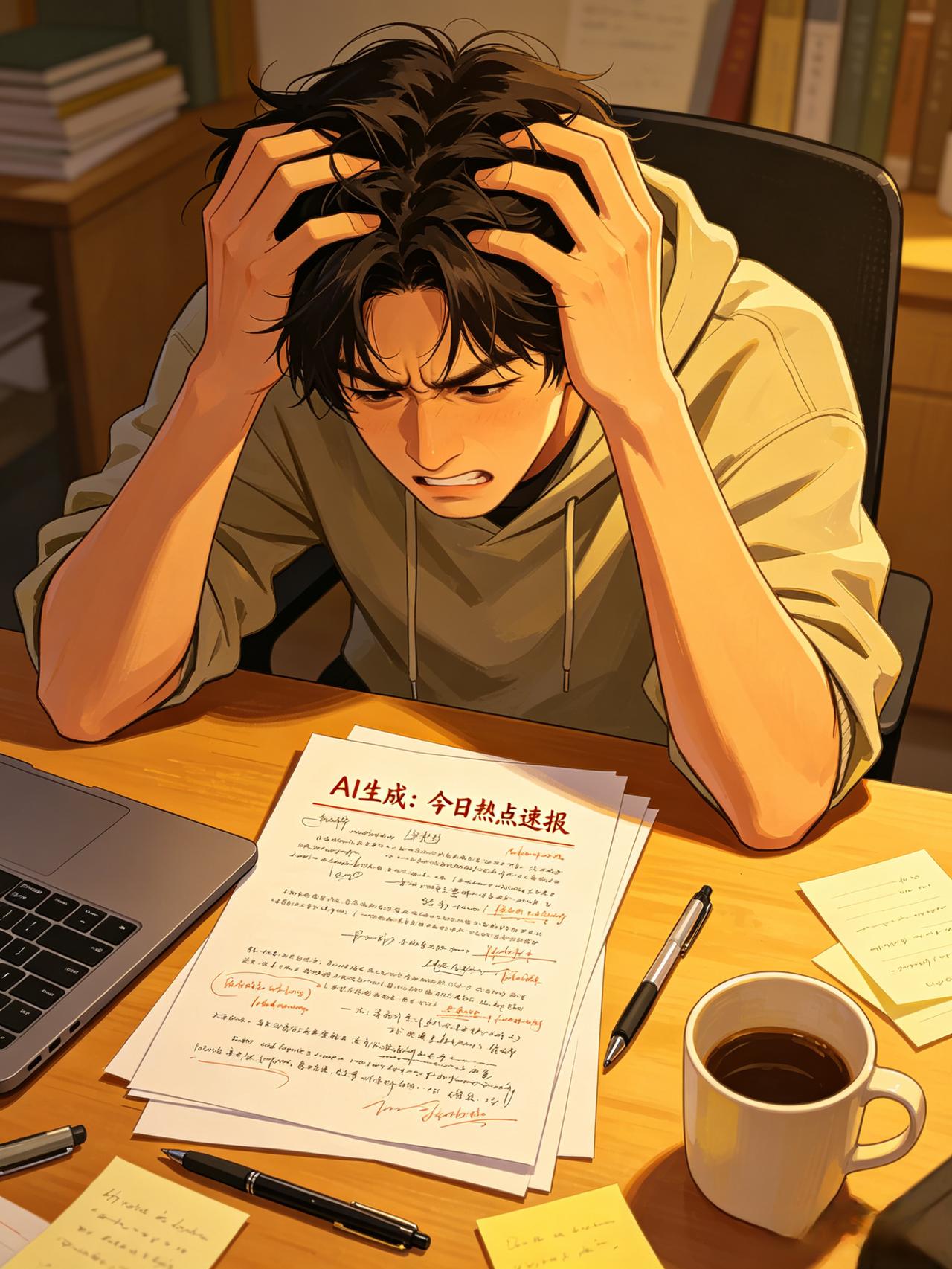 做自媒体别盲目依赖AI创作
 
很多自媒体新手过度依赖AI写稿，一键生成直接发布