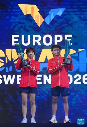 林诗栋蒯曼 混双第五冠拿下第五座大满贯混双冠军，林诗栋蒯曼正式接过国乒混双新生代