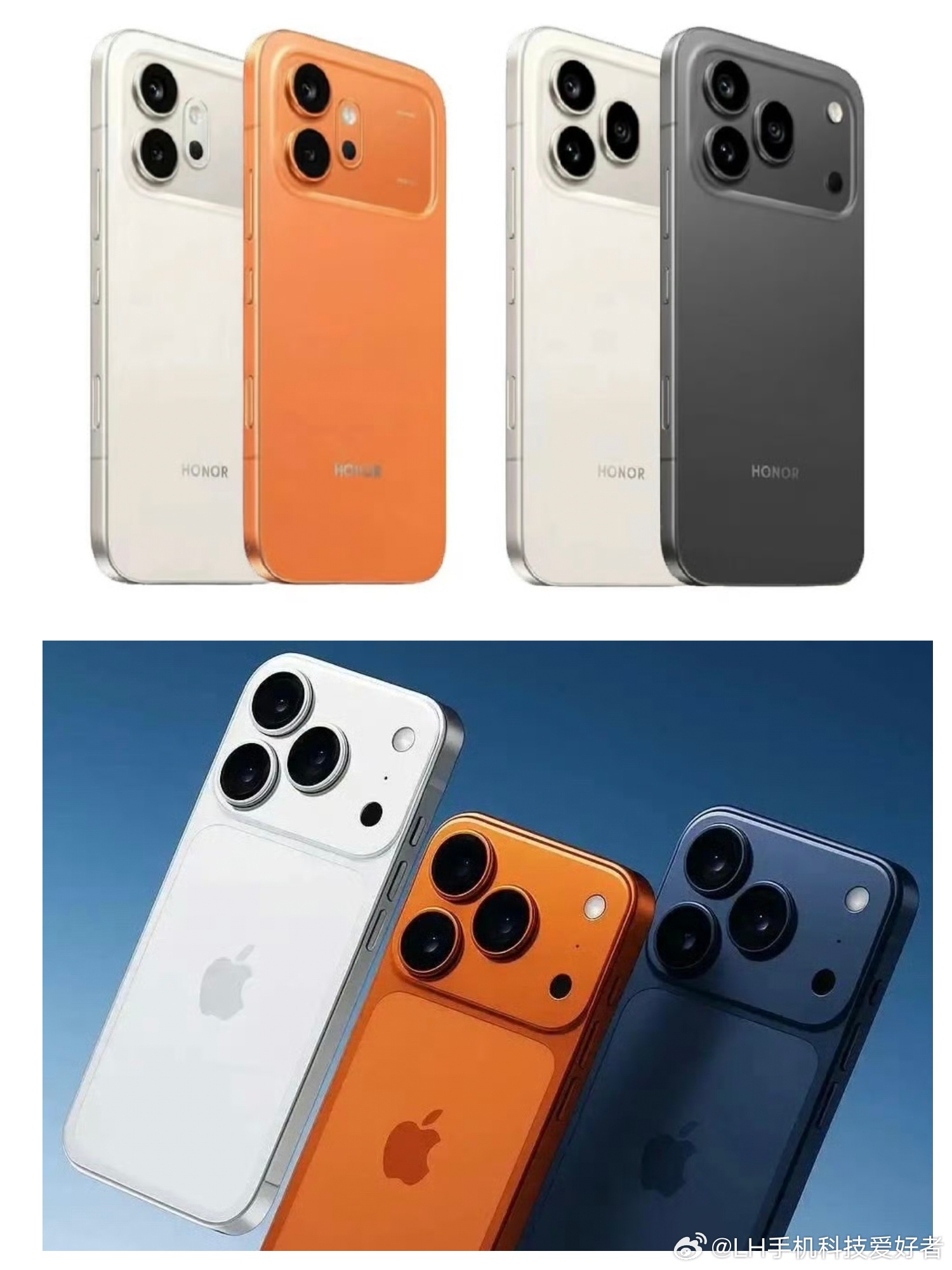 荣耀600系列海外版外观曝光，酷似iPhone1. Pro？看了外网爆料的荣耀6