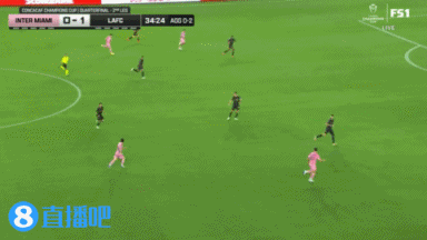 35分钟，梅西破门！！！！来自苏亚雷斯的助攻！！！迈阿密国际vs洛杉矶fc 1: