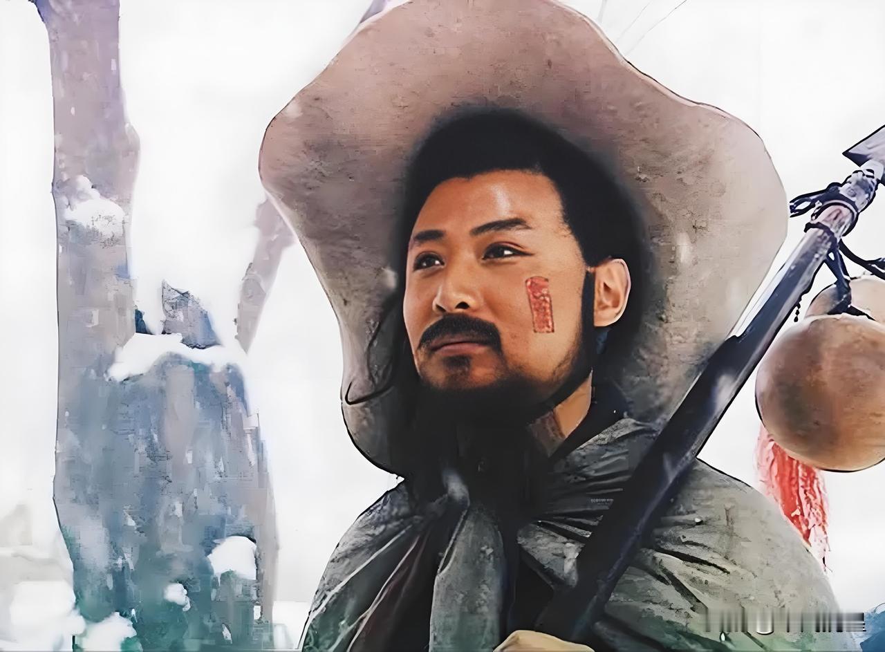 宋江提出招安，武松第一个反对，拿刀要杀宋江！李逵、花荣、王英都站了出来，护在宋江