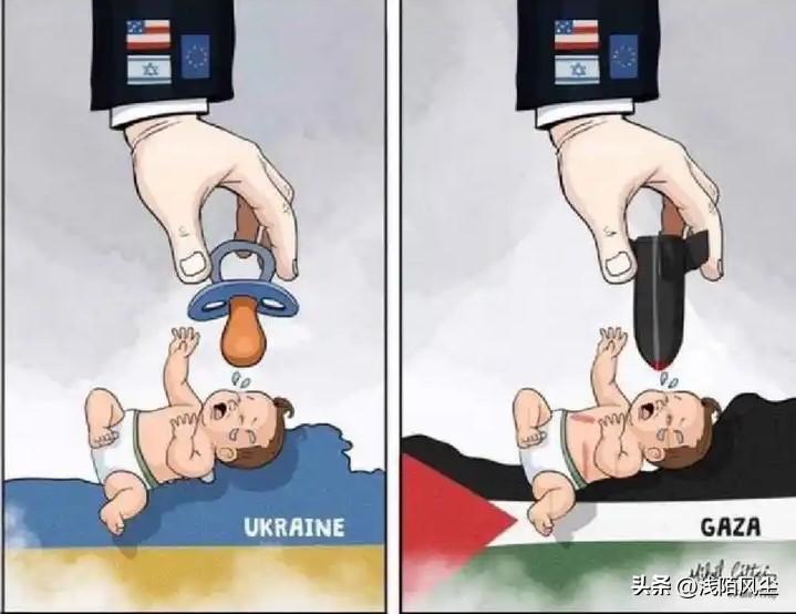 那些支持美国和以色列袭击伊朗的国家的“虚伪”程度令人瞠目结舌，他们口口声声说为了