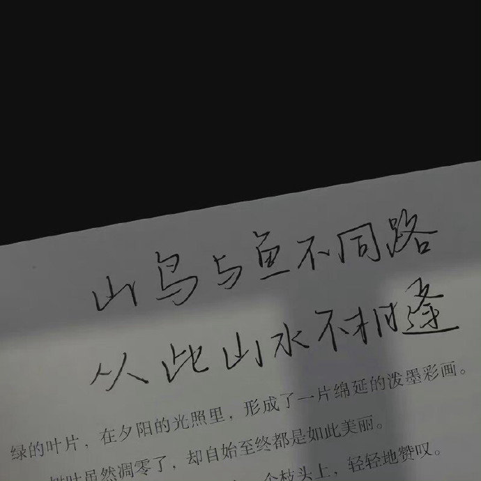 “您觉得生活是什么？”“忍受寂寞。”    一一  太宰治《人间笔记》 