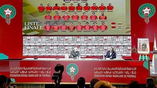 摩洛哥队世界杯大名单公布摩洛哥队公布2026年世界杯26人大名单，阿什拉夫领衔，
