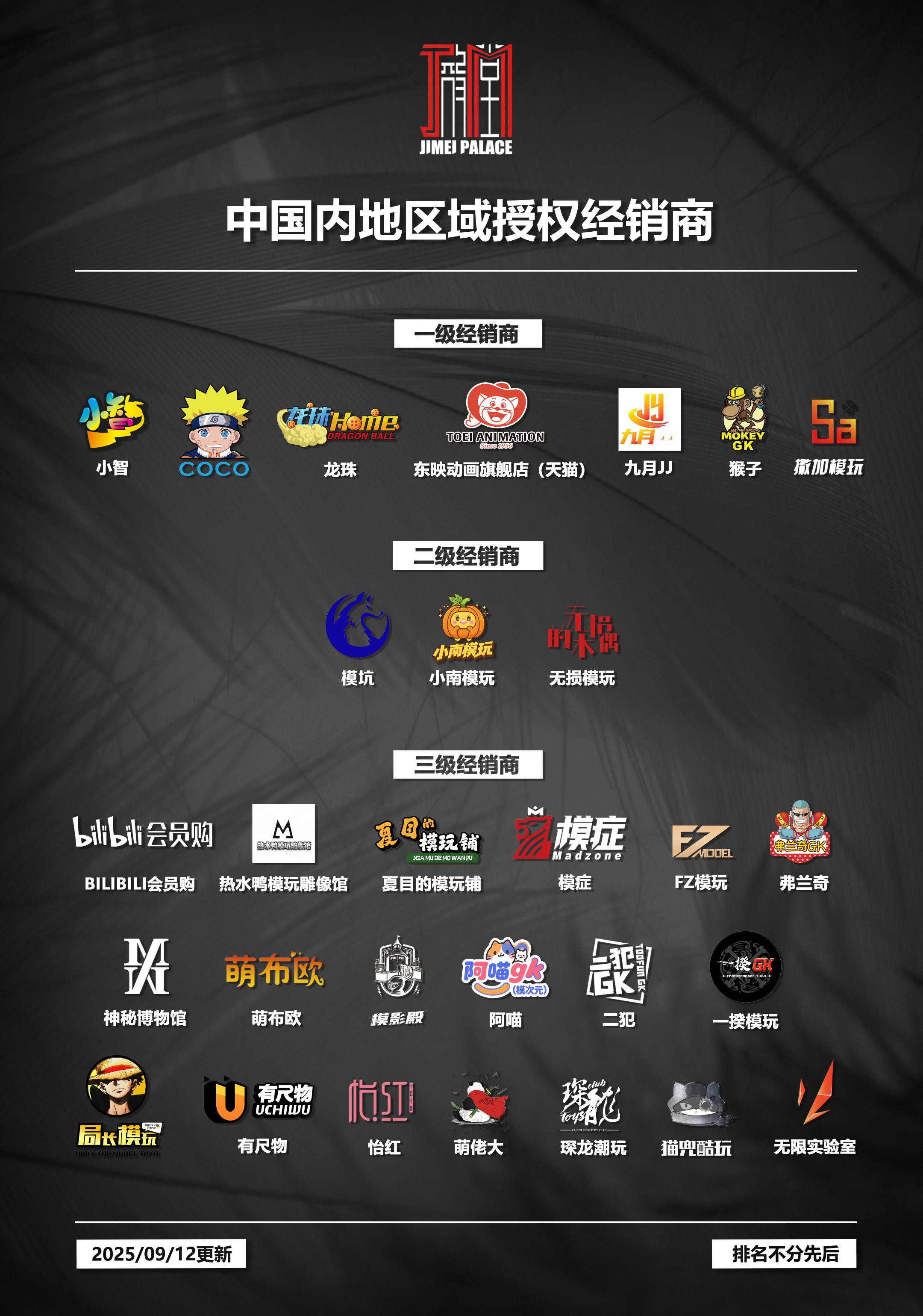 2025年最新版【中国内地区域授权经销商】名单更新啦！想要预定集美殿堂...