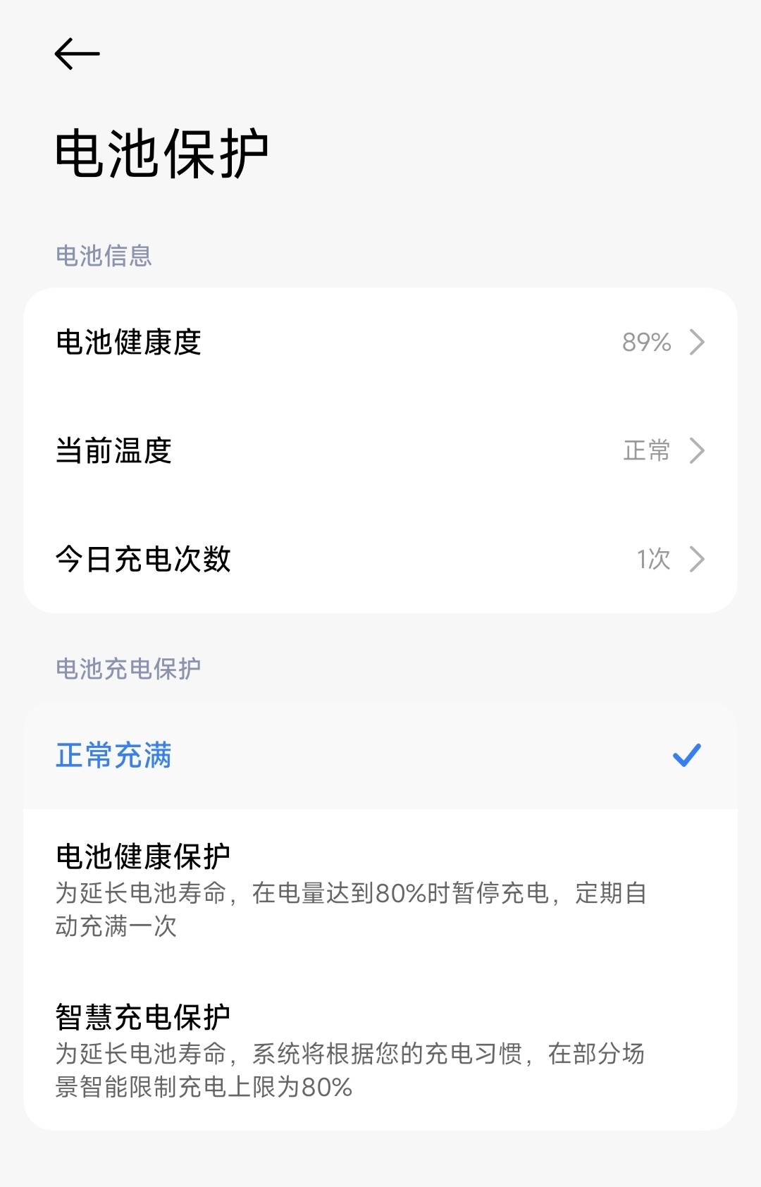 太惨了！欧哥的小米15 Ultra电池健康度掉到89%了[笑cry] ​我已经摸