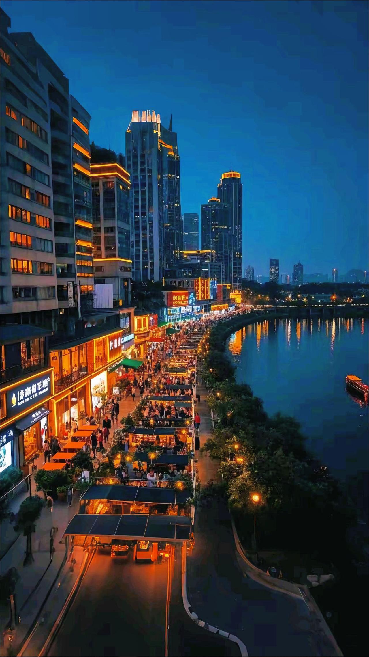 原创作品  夜景 城市的夜晚霓虹更璀璨 每一帧都是热爱 爱上一座城
