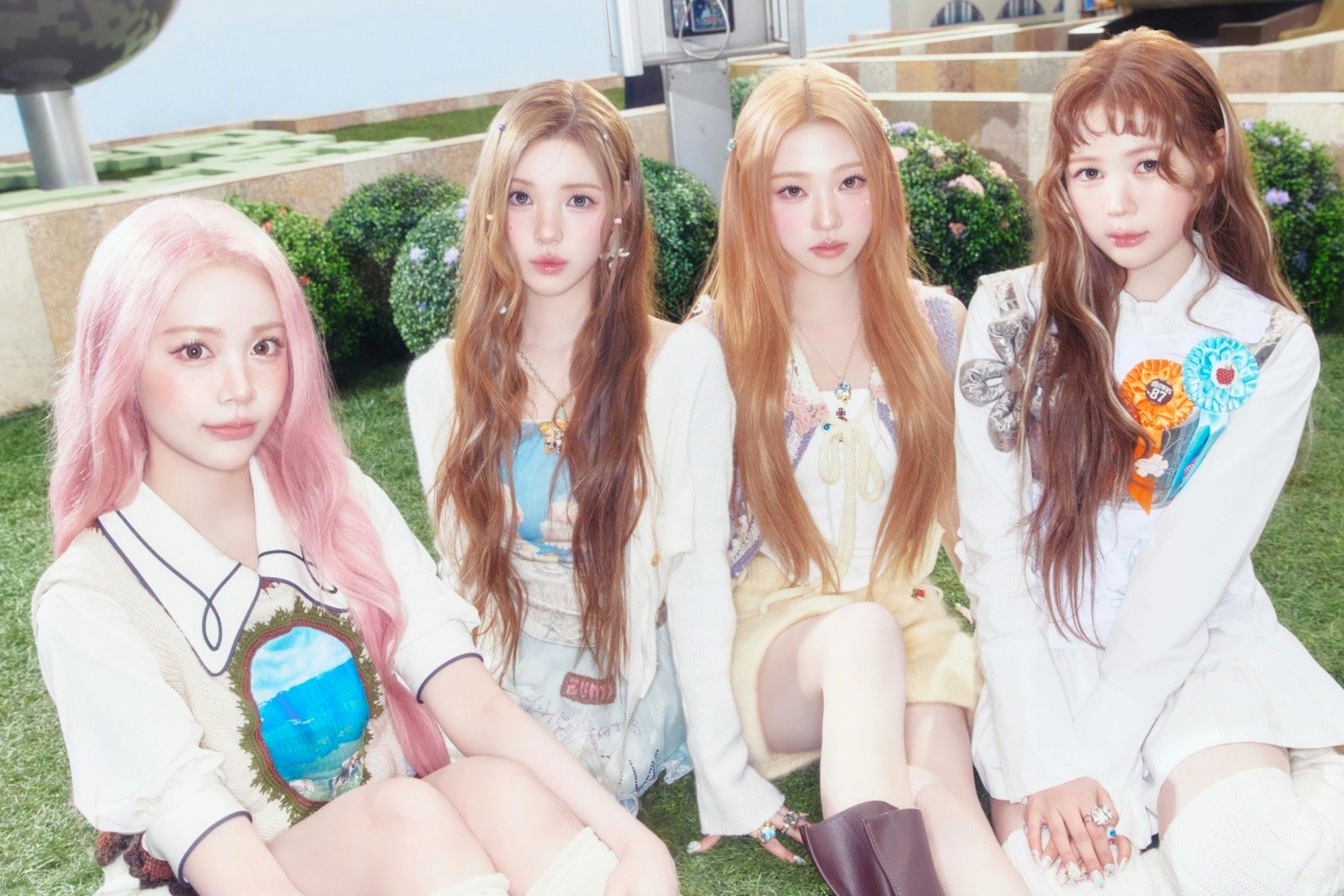 Hearts2Hearts  Hearts2Hearts最新回归预告照，好养眼的