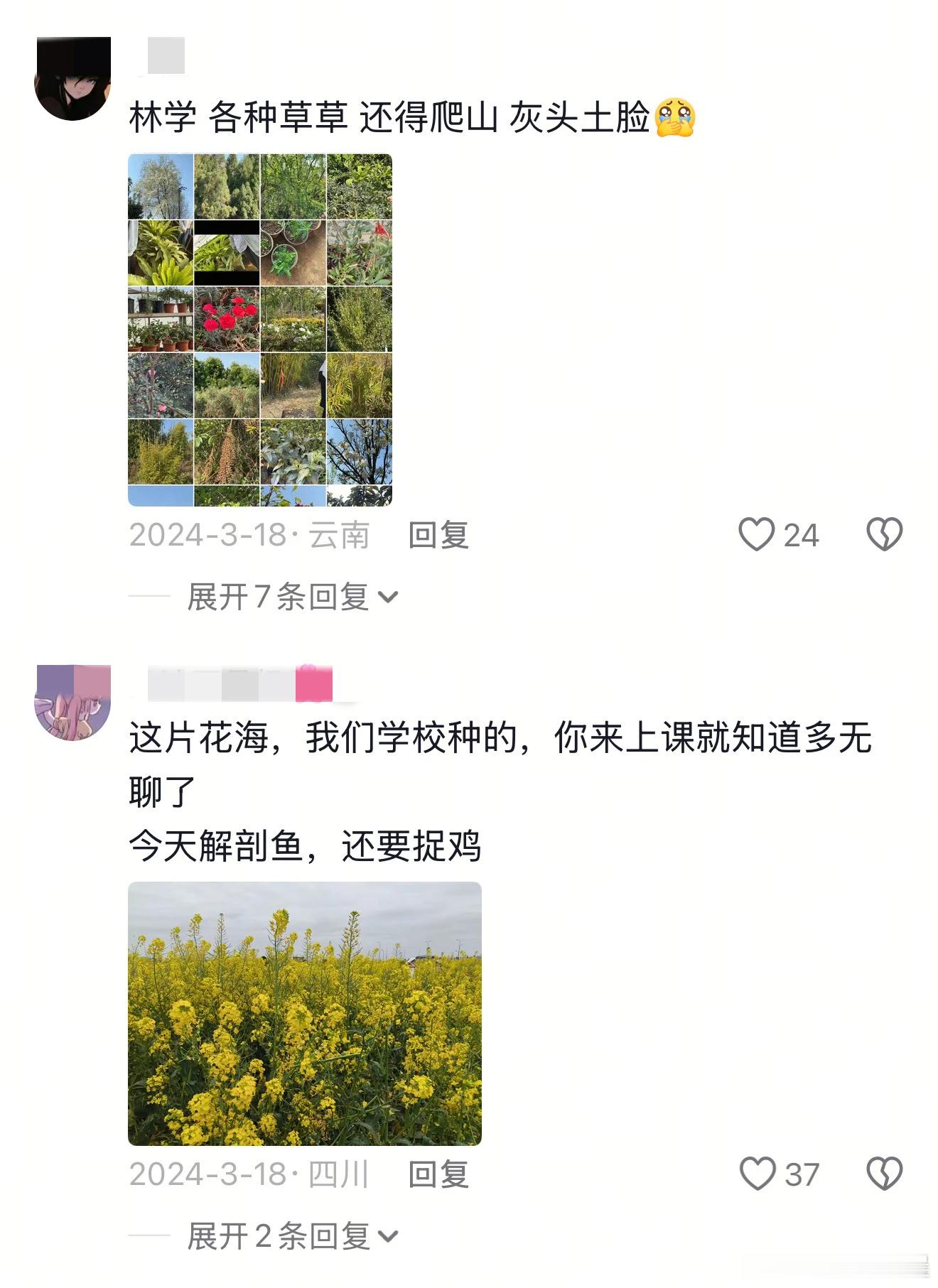 论农学生是真的种地啊