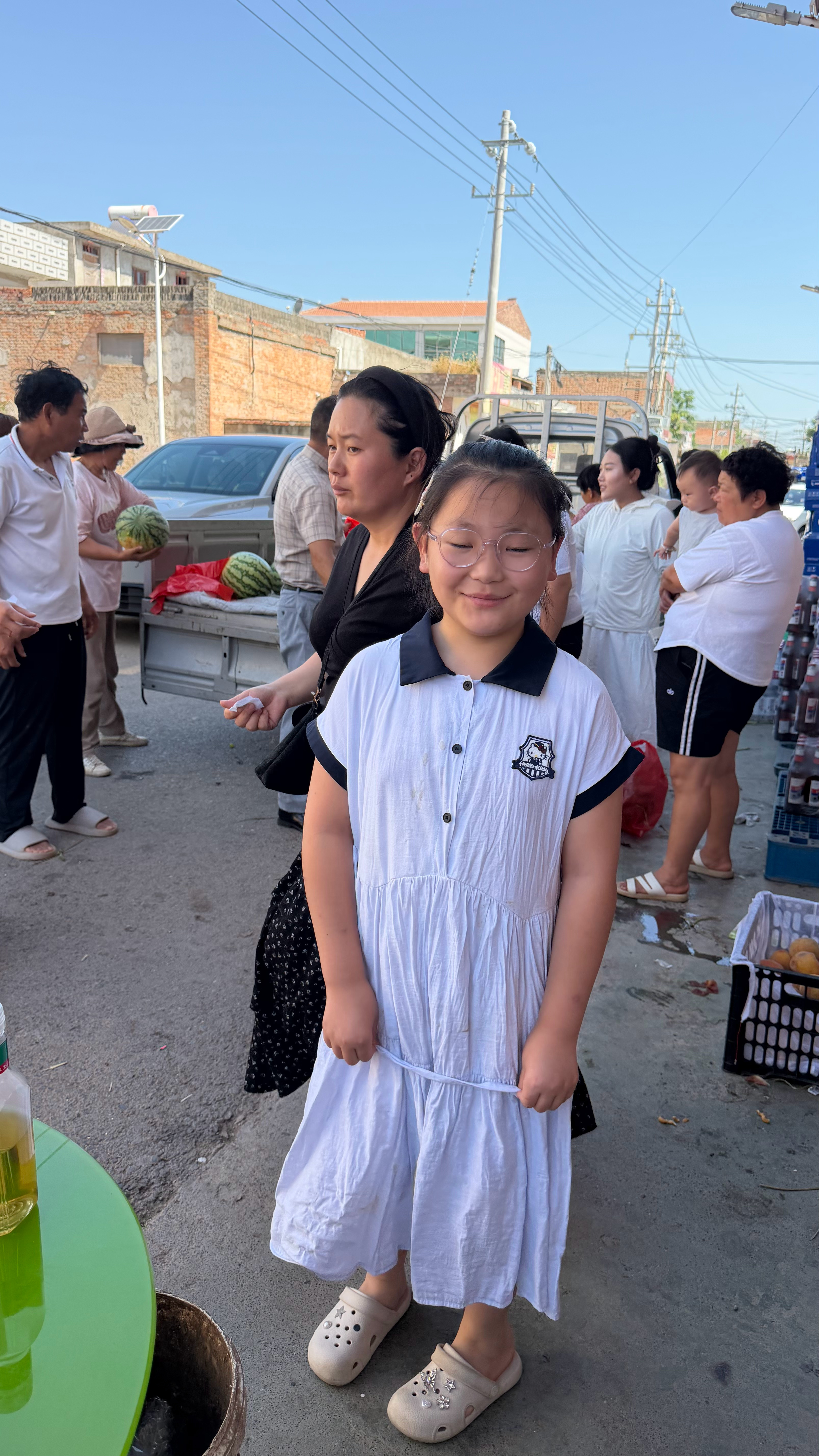 小侄女的10 斤太明显了瘦到我看见的第一眼惊艳了一下 