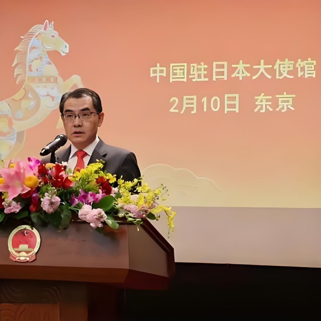 据中国驻日本大使馆消息，2月10日，使馆举办2026年新春招待会。吴江浩大使表示
