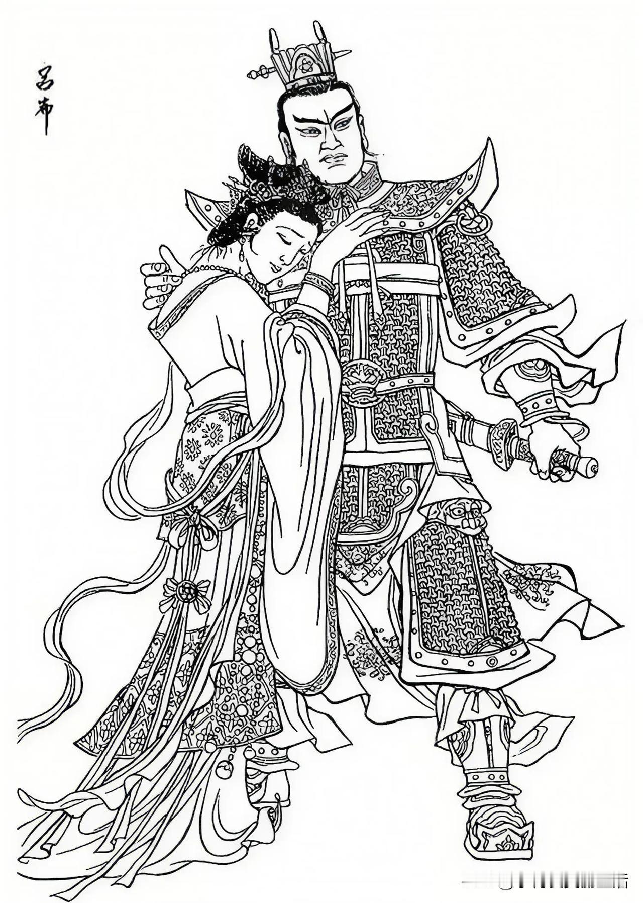 人物白描图欣赏2