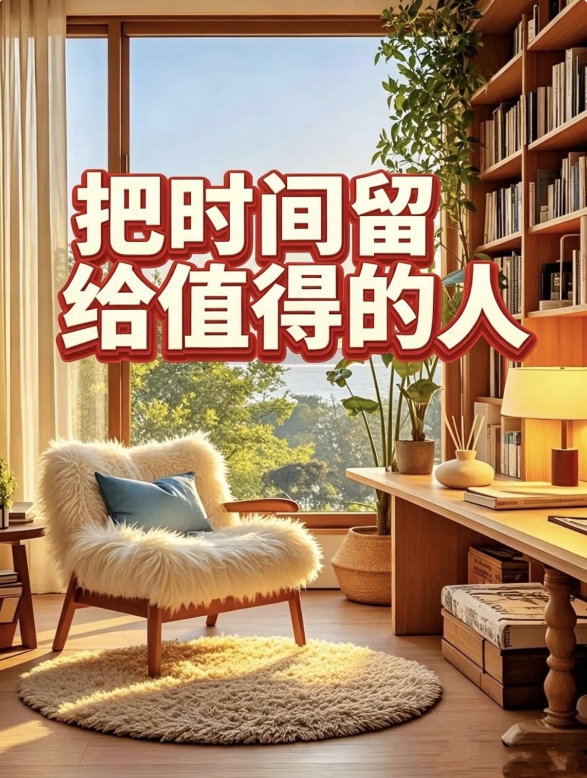 渐渐明白，缘分这事，
时间对了才圆满。

合适的时间遇见合适的人
带来幸福

合