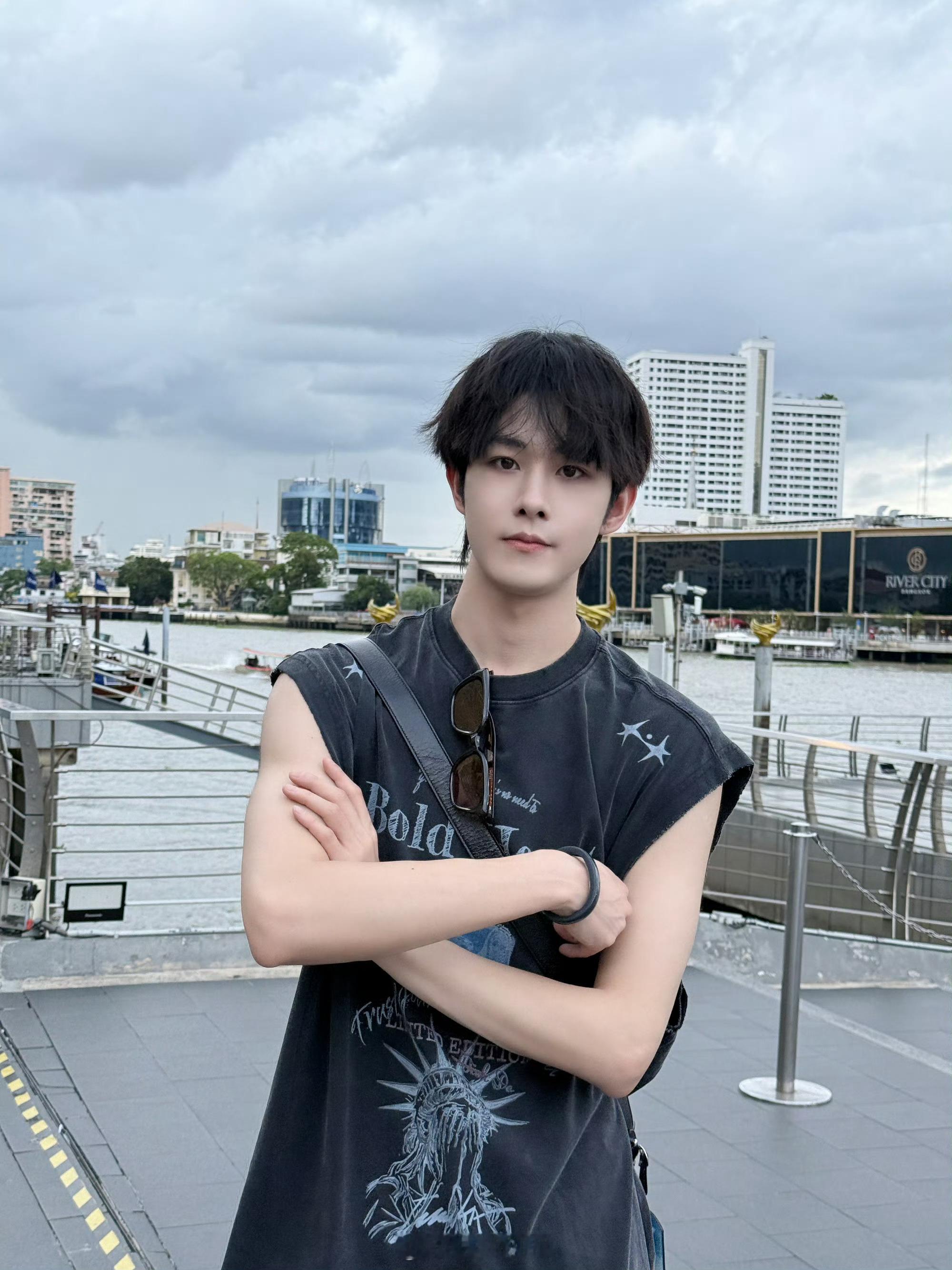 潮男出现，田嘉瑞私服的神瑞瑞天生时尚圣体，轻轻一打扮帅翻全世界田嘉瑞 田嘉瑞