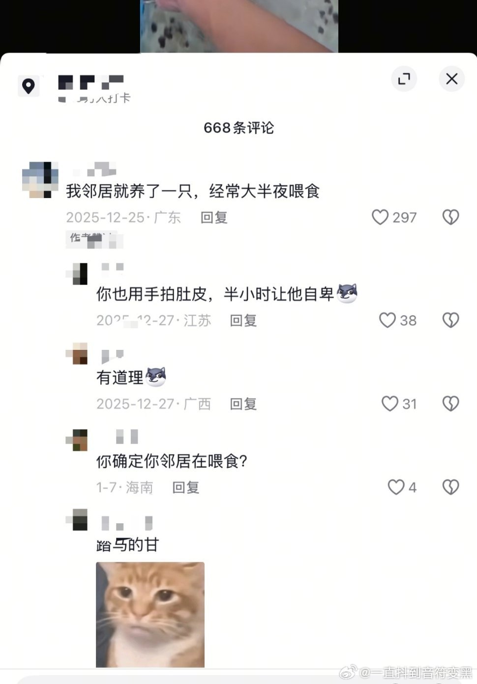 原视频是饲养员在喂海豹 海豹拍肚皮是啪啪啪的声音(hs暗示) 