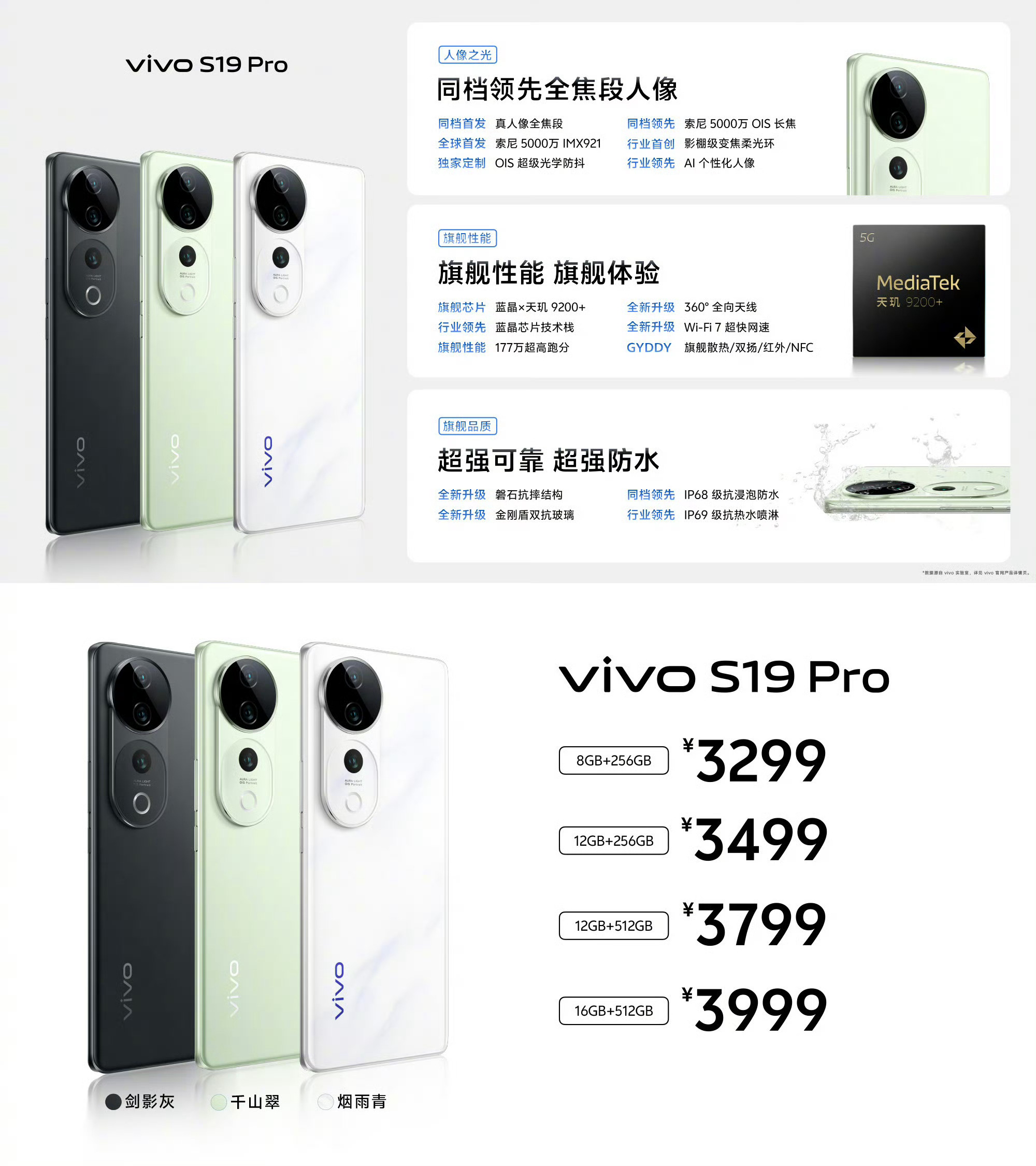 #vivoS19发布会#vivo S19系列正式发布，售价【vivo S19 P