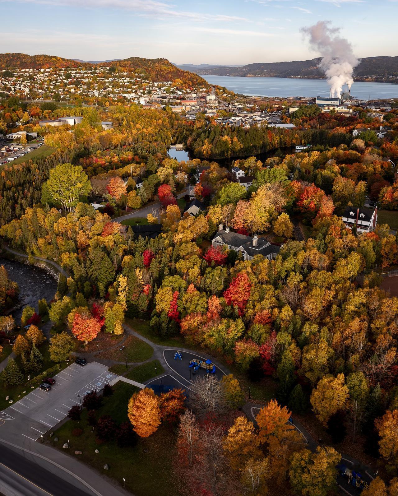 加拿大的秋天很短，但是色彩斑斓，更让人感怀好时光易逝，接下去就是漫长的半年冬天了