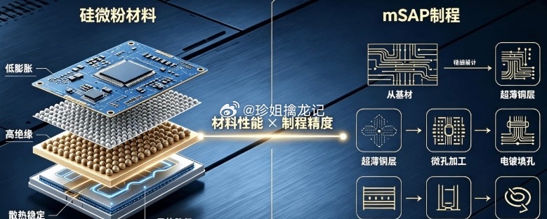 PCB填料与mSAP工艺应用AI PCB 产业链全面涨价浪潮中，硅微粉是市场长期