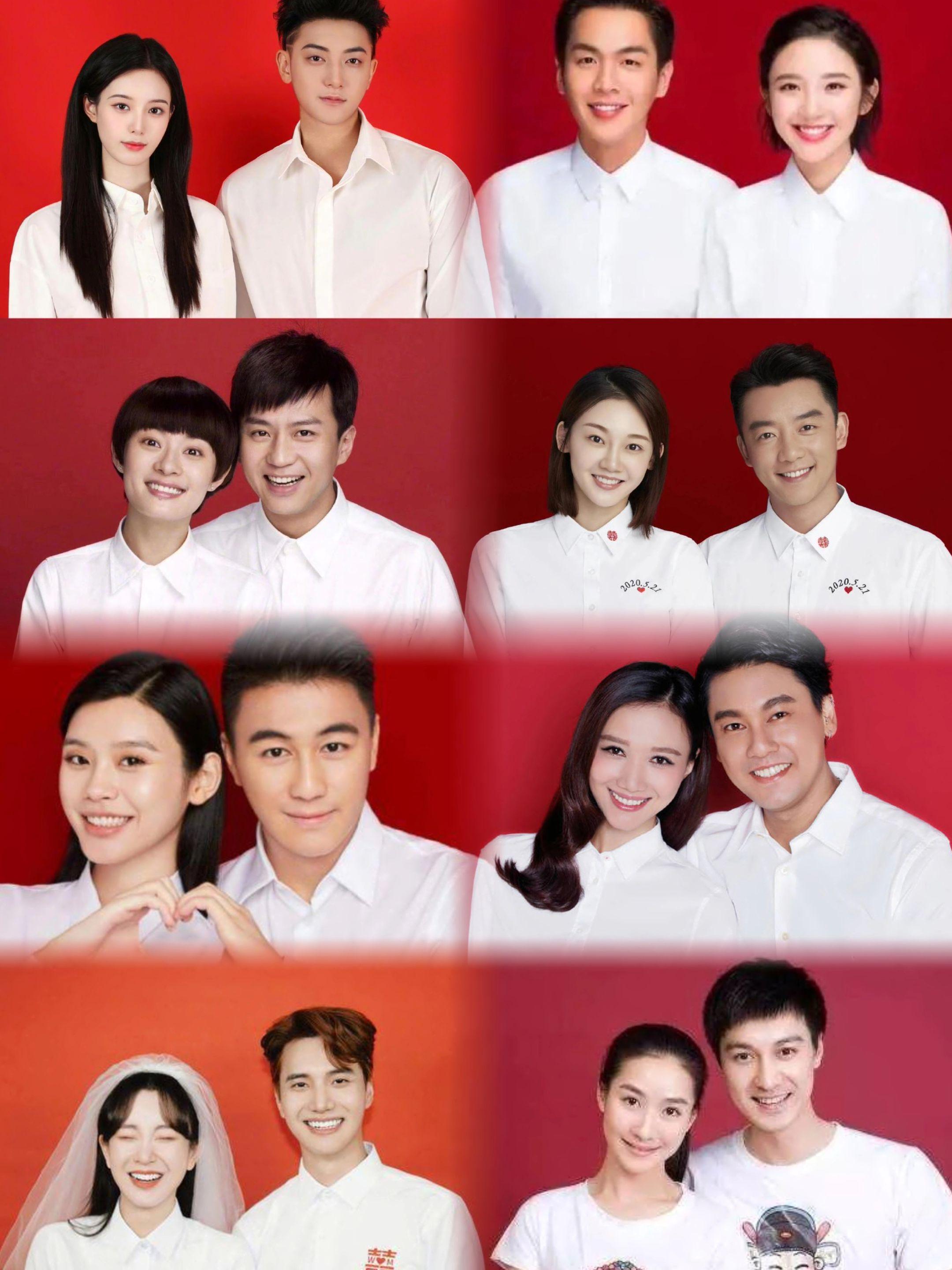 一众名人明星的结婚证件照里，谁最出众？虽然美女如云，但你一眼就会看到她...