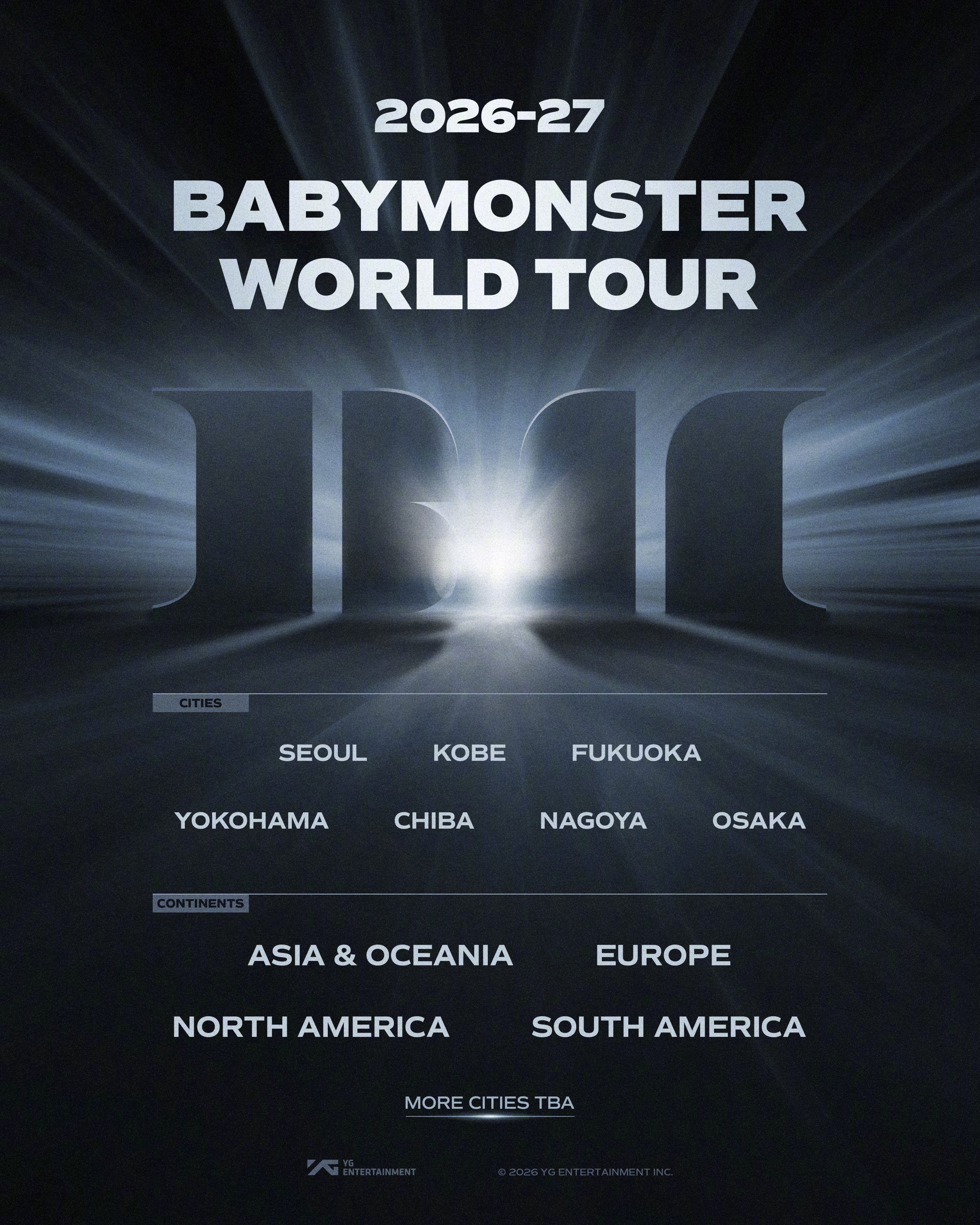【Twi】2026-27 BABYMONSTER WORLD TOUR ANNO