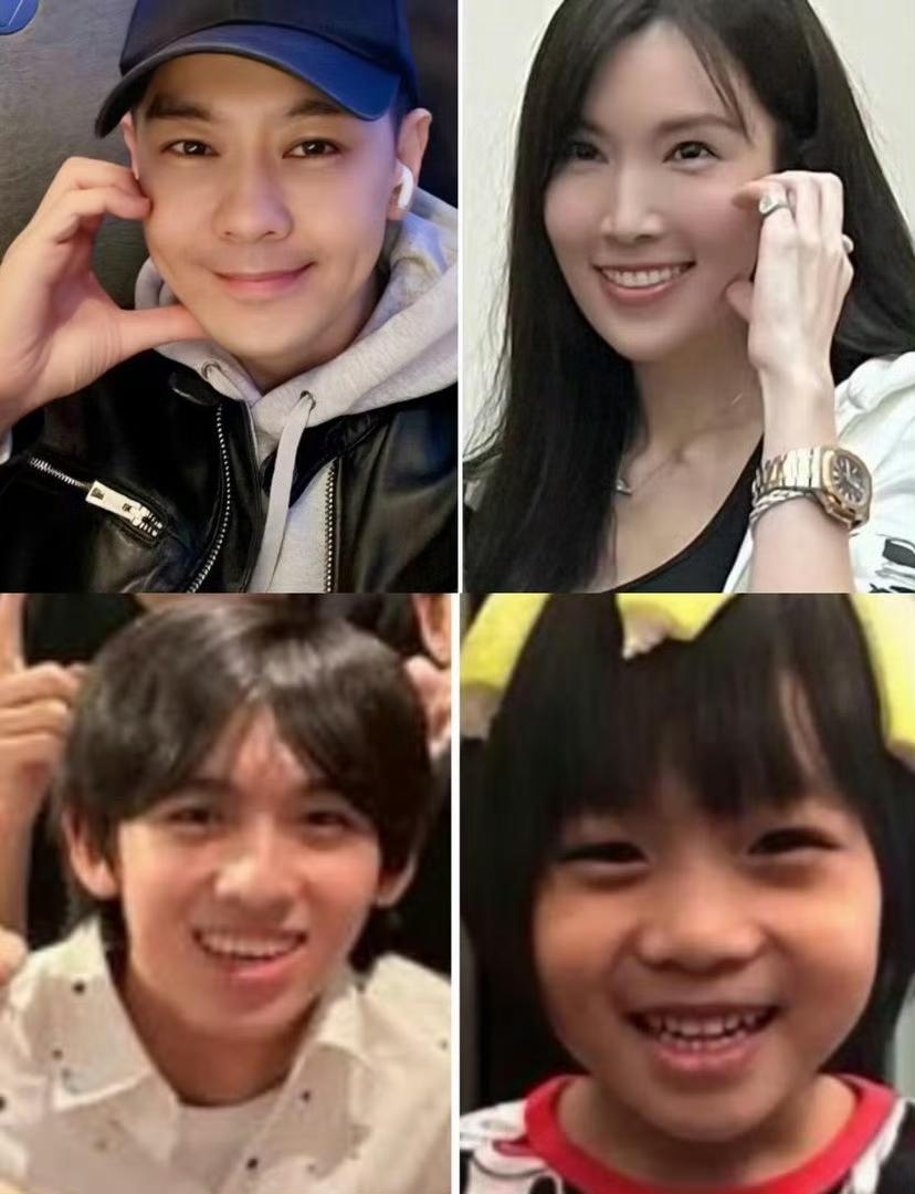 明显是妈妈的基因占了上风，
林志颖回应Kimi网上照片说本人很帅拍照是因为角度问