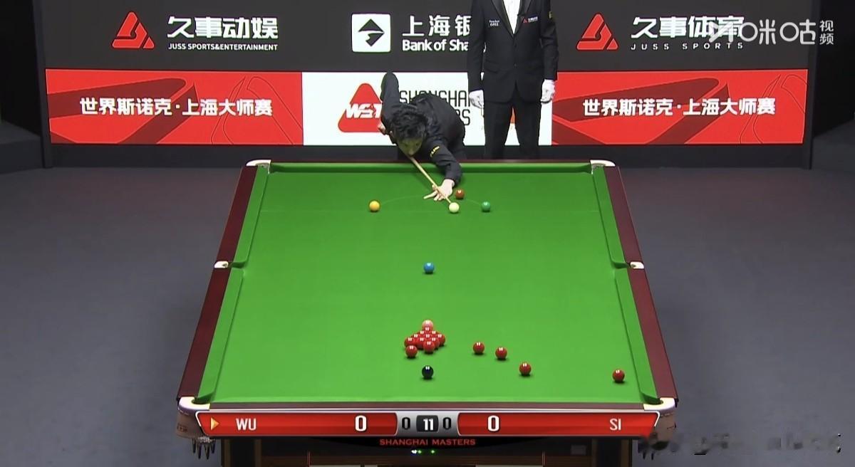 79：23，吴宜泽率先拿下第一局！
      北京时间今晚，2026斯诺克上海