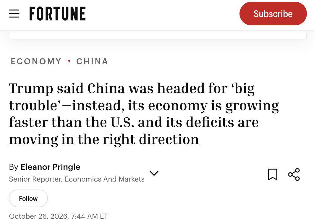 美媒：特朗普18个月前宣布关税计划时曾警告中国若不实现"双向"贸易将陷入"大麻烦