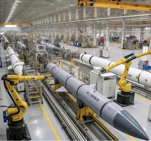 伤害性很大，侮辱性更强。中国罕见地公开了PL-15导弹的全自动生产线，号称一天的