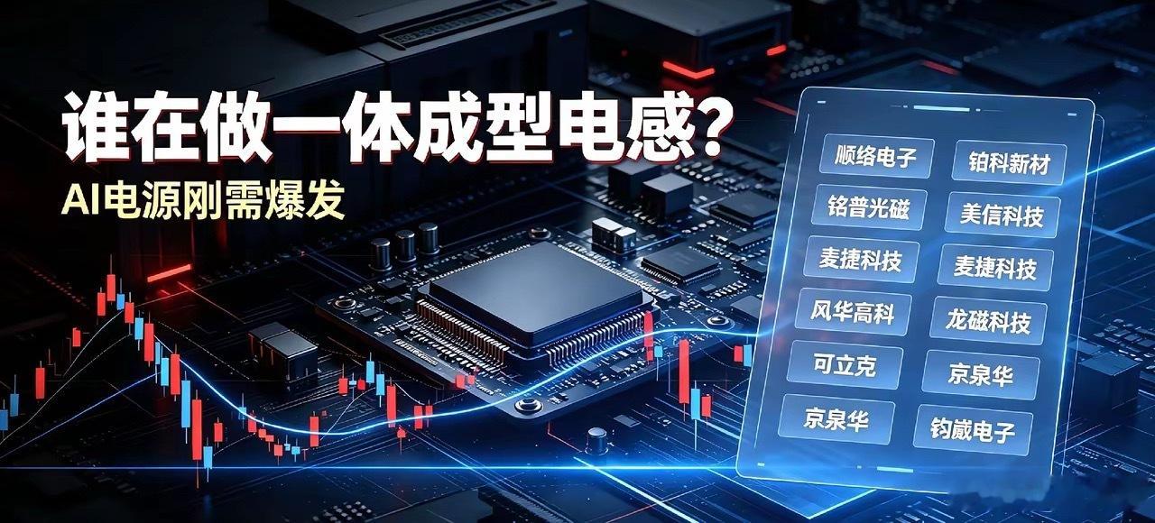 AI电源刚需爆发！一体成型电感赛道，这些企业悄悄布局。（建议悄悄收藏）1. 顺络