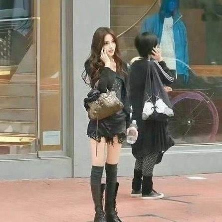 听说这是杨颖素人时期的照片，我要是星探也会找她 
