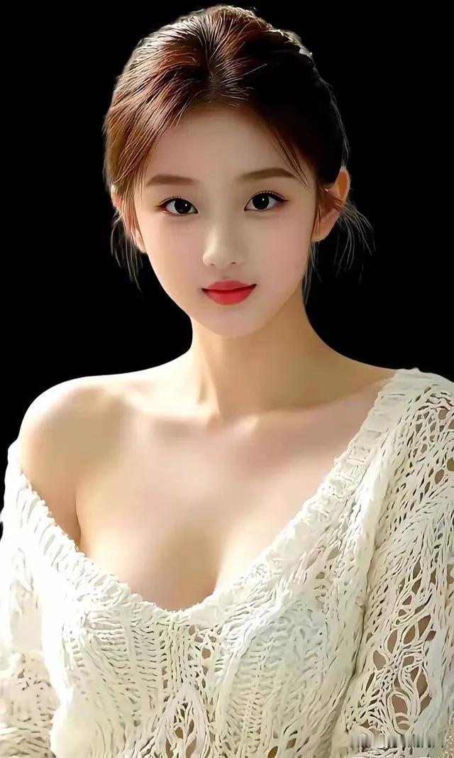 这位美女穿着蕾丝白裙，好漂亮！街拍 美女