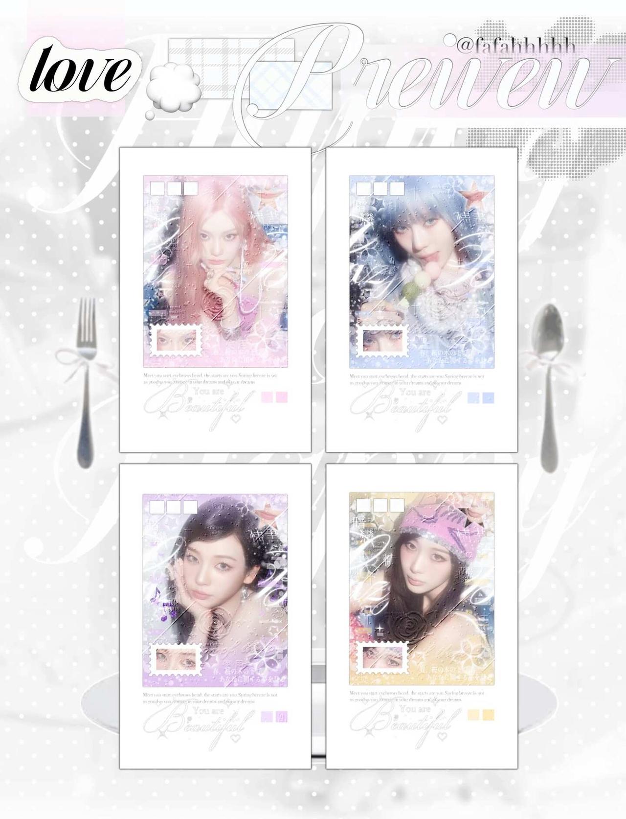 3.0
aespa梦核风 三寸拍设计
🚫all
好喜欢这次造型😍
aespa