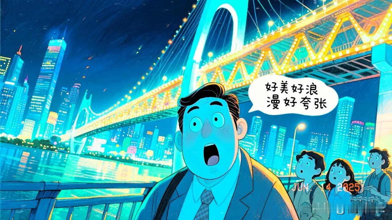 是什么折服了大网红馆长
一直在蓝绿间摇摆不定的他
带着双眼要实地走一走
用所见所