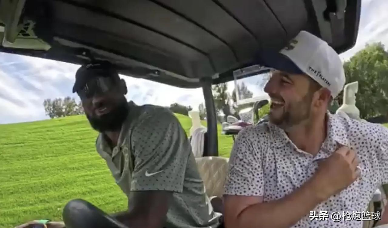 詹姆斯真幽默啊

湖人球星詹姆斯近日在打高尔夫时谈到了自己的身体状态，他说：“我