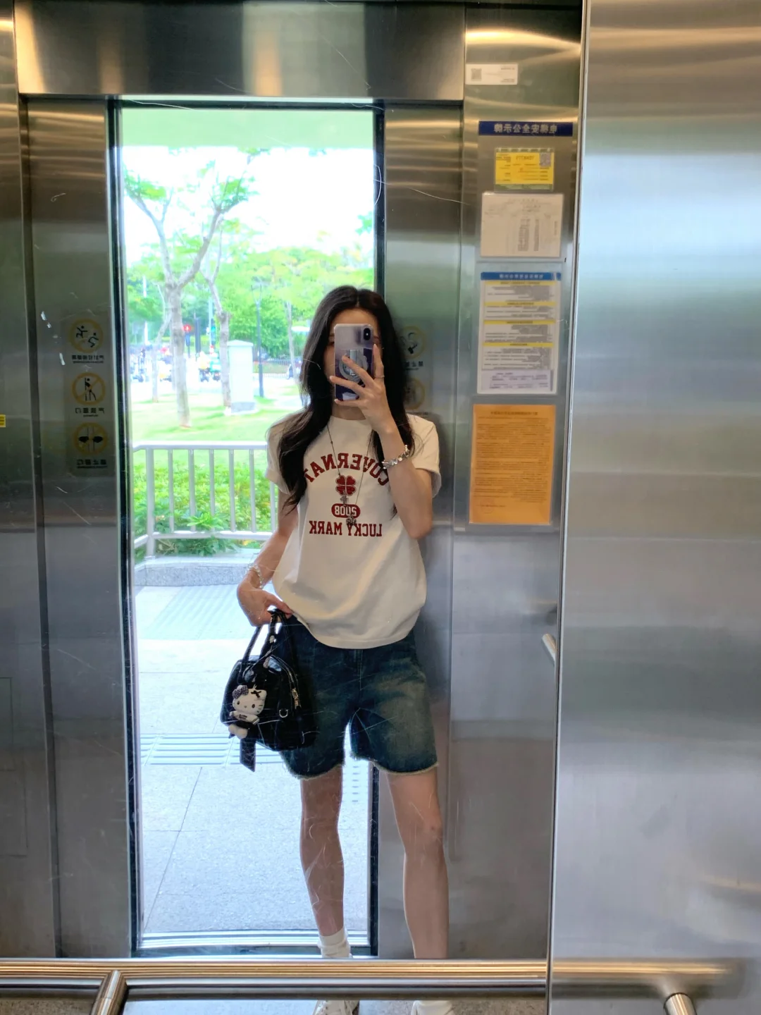 电梯检阅｜少年感的夏天通勤穿搭