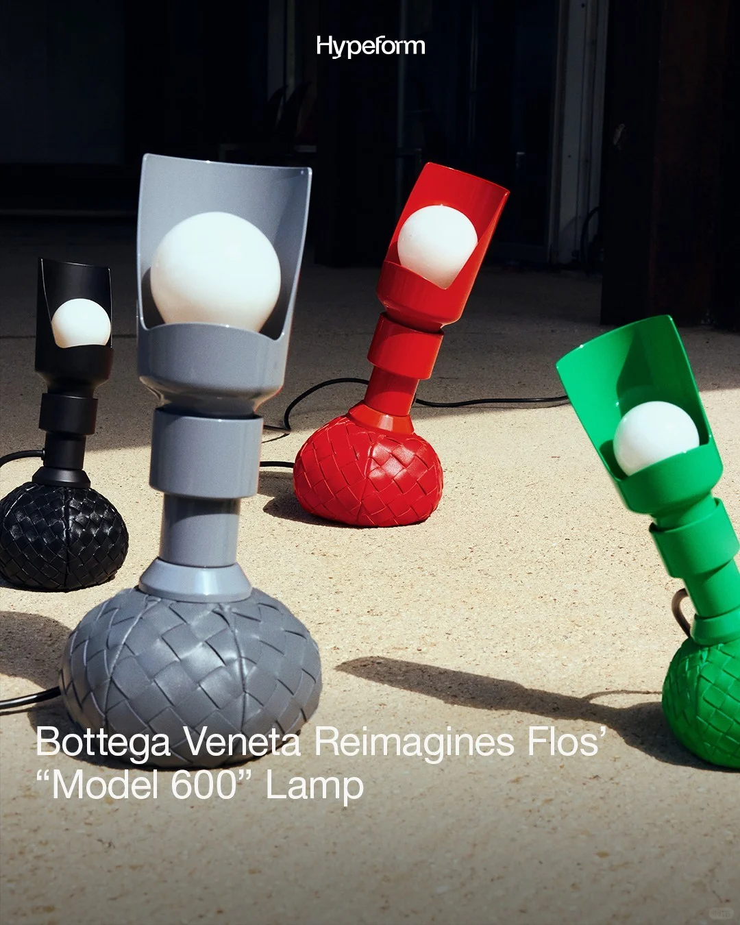 Bottega Veneta x Flos 的灯