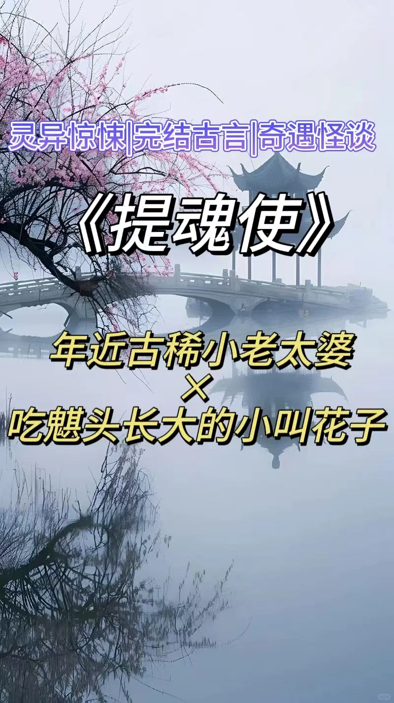 灵异古言‼️阴阳轮回地府提魂使‼️