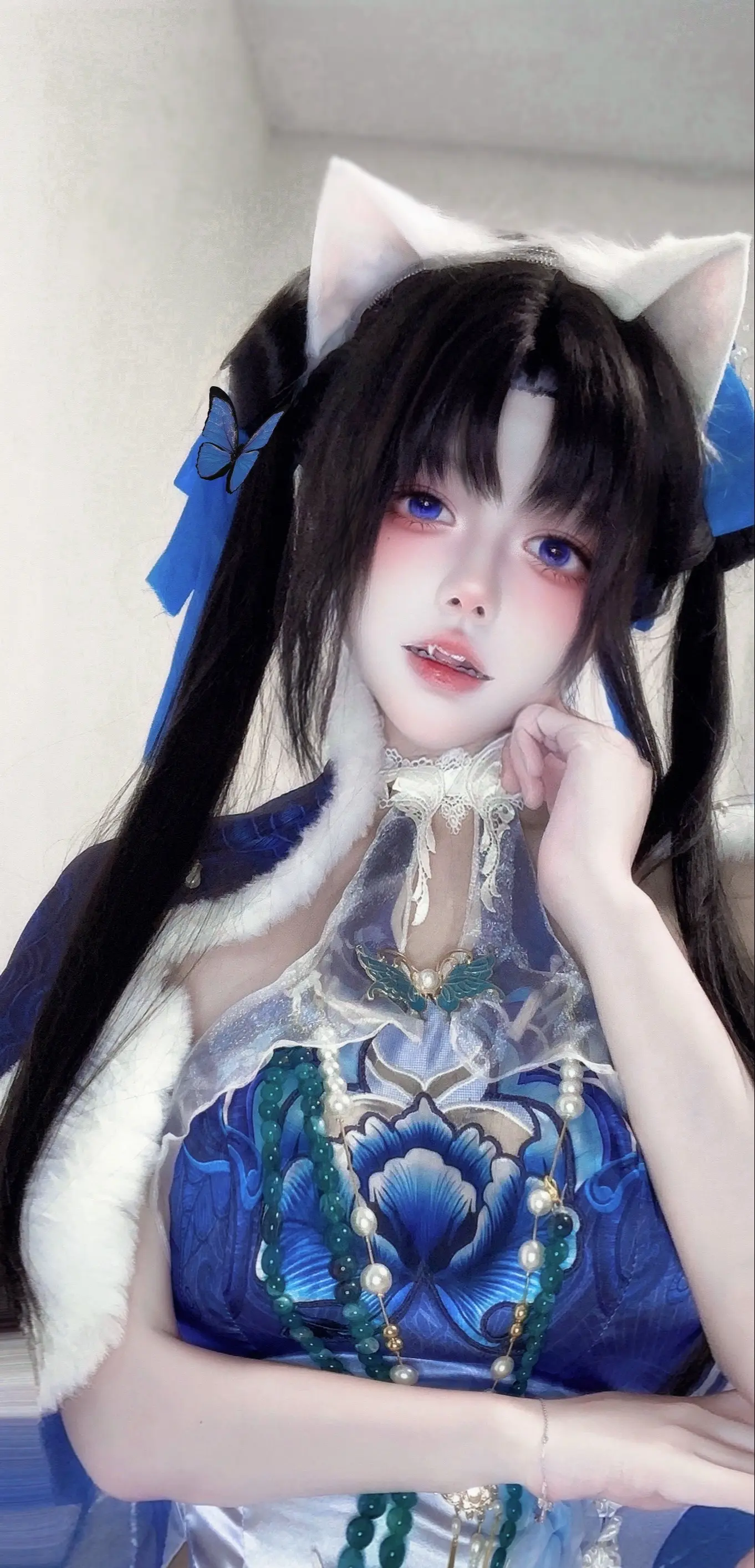 发给宁红夜玩家看的 >ᴗo⌯ಣ。顾清寒cos